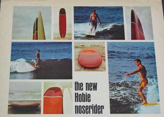 The Hobie Nose Rider Hobie Surfboard Ad