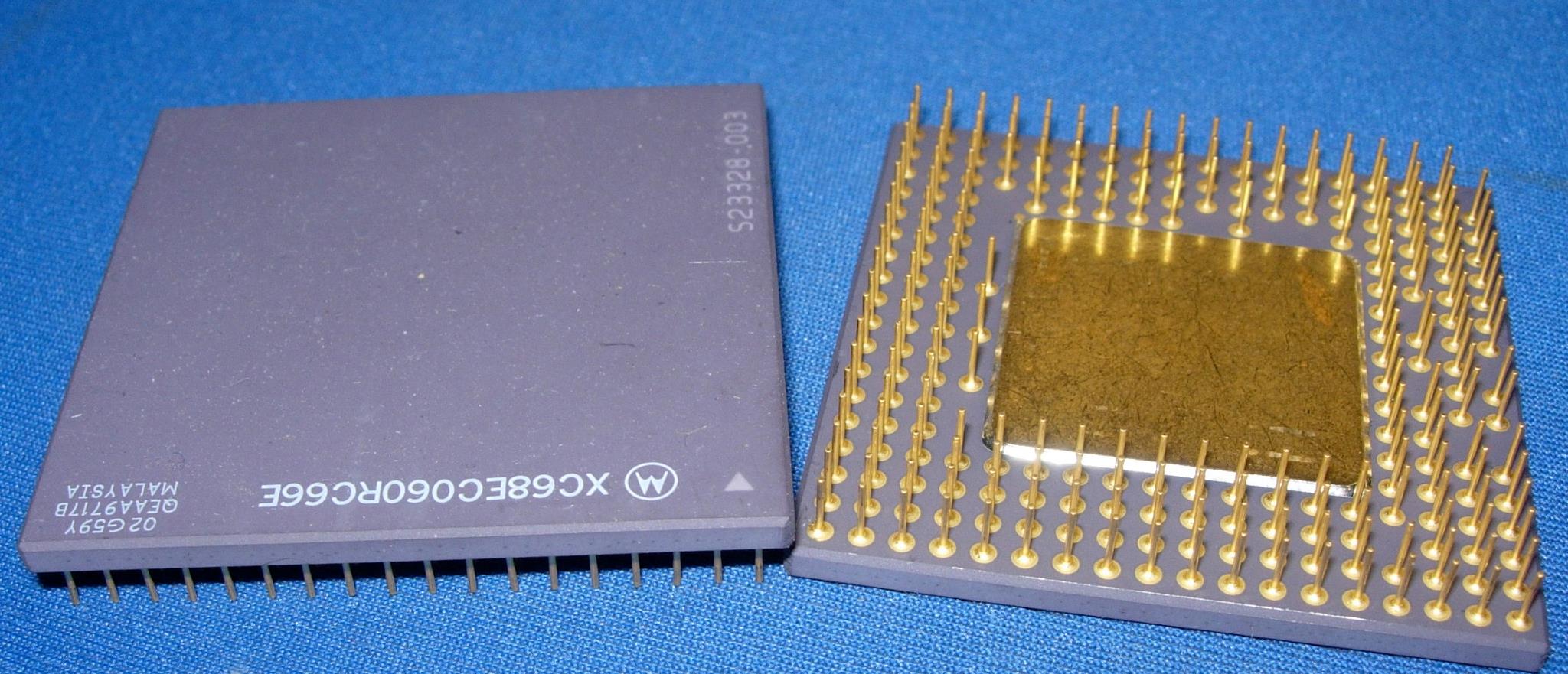 Vintage Motorola semiconductor packaging