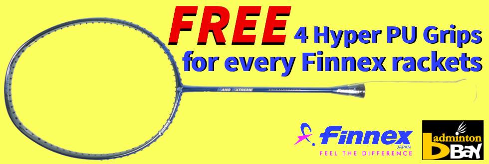 Badminton - Earn yourself some free grips for purchase of Finnex ...