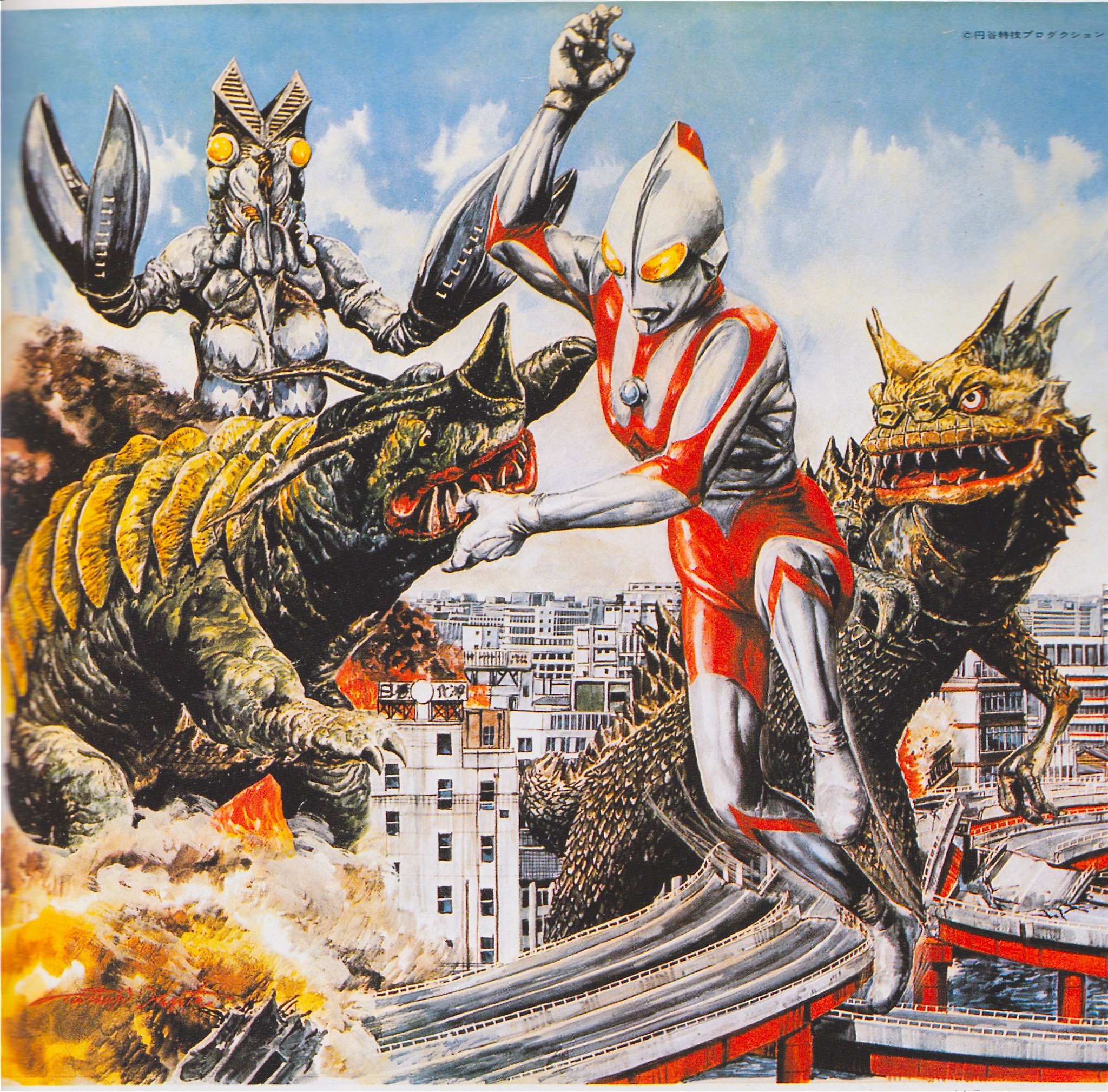 monsters from ultraman 1966,1967