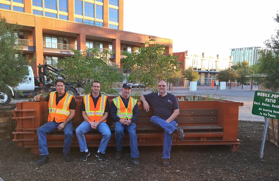 Our new mobile pop-up patios... - City of Tempe Government | Facebook
