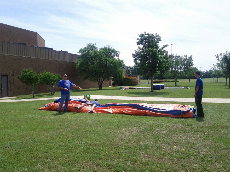 Space Walk Inflatables - Come on Scott quit laying around on the job ...
