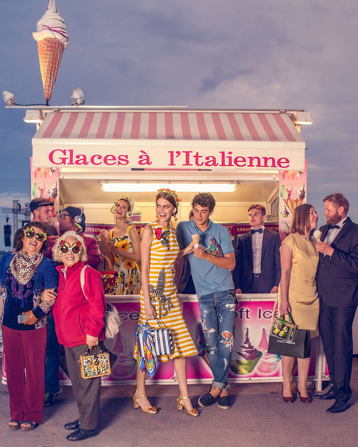 dolce gabbana ice cream dress Dolce&Gabbana's guide to making the most of the Cannes Film Festival. Some rules: Take an ice-cream break, to impress and remember to cherish who you're with. #DGLovesCannes #DGstylecroisette #Italiaislove #DGDaisy Models: @ Size:10 US loop-ae-028 The Breeze In My Maxi kaftan Orders cannot be cancelled