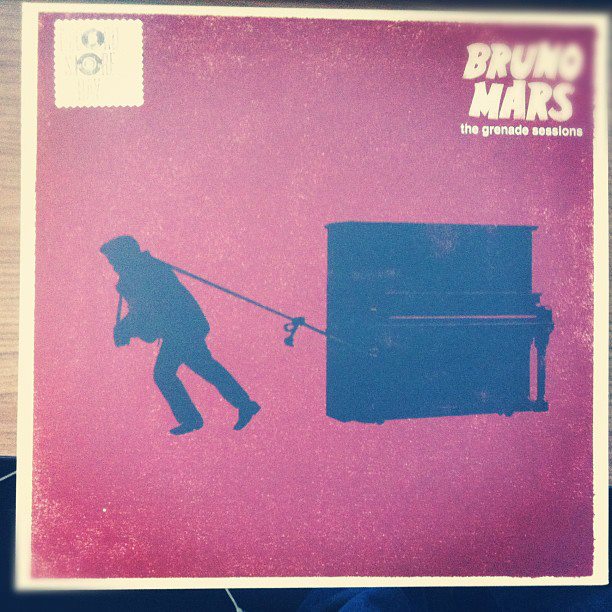 激レア Grenade Sessions 10 Inch bruno mars Bruno - The Grenade Sessions Limited 10