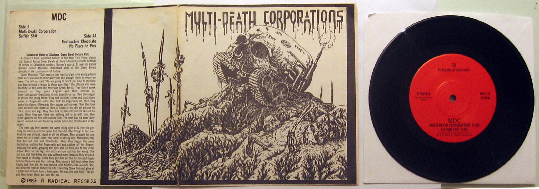 MDC-Millions of Dead Cops(1982) So many good HC Punk bands from