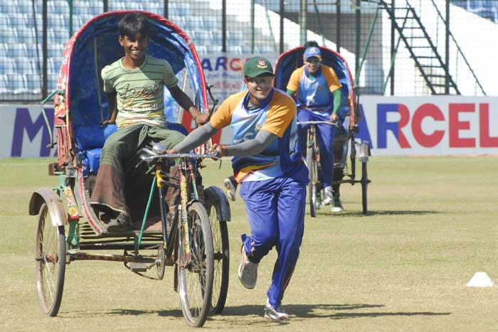 Shakib Al Hasan - New Technique of increasing Stamina!! No.1 All ...