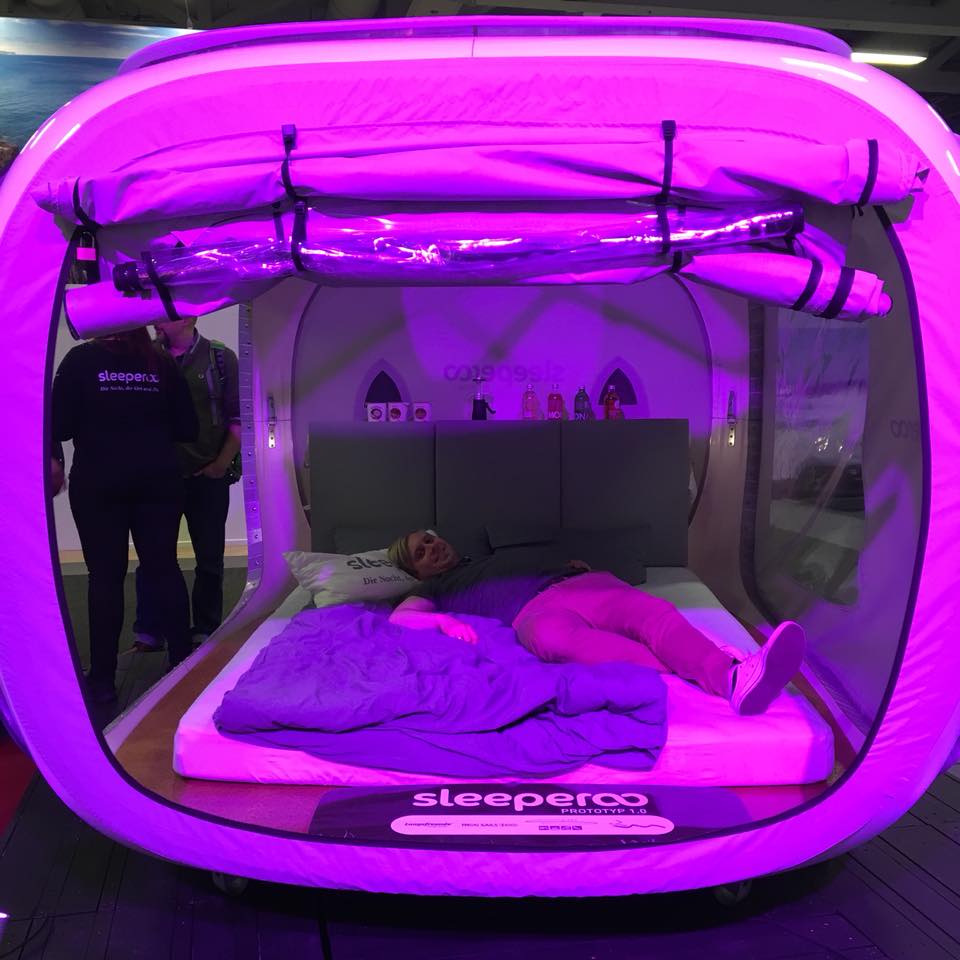 ITB Berlin - Did you ever sleep in a sleep cube In the future, you will ...
