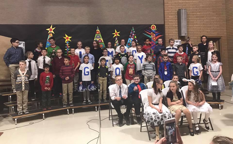 Third through Fifth grade's... - Holy Spirit Catholic School
