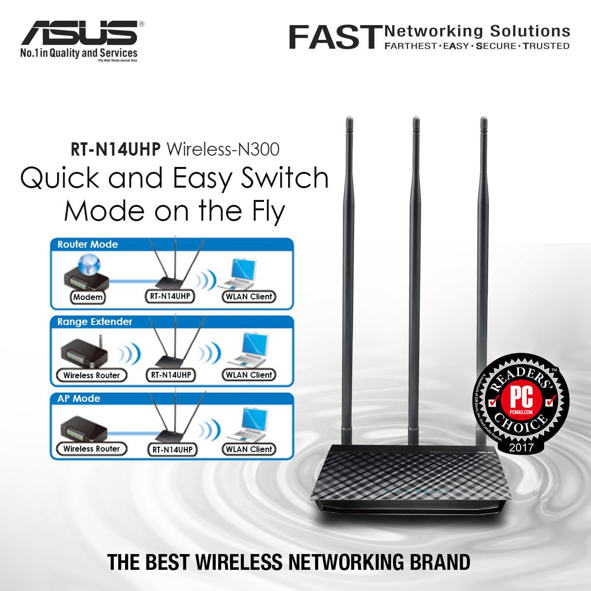 ASUS - A quick and easy way to change between router,...