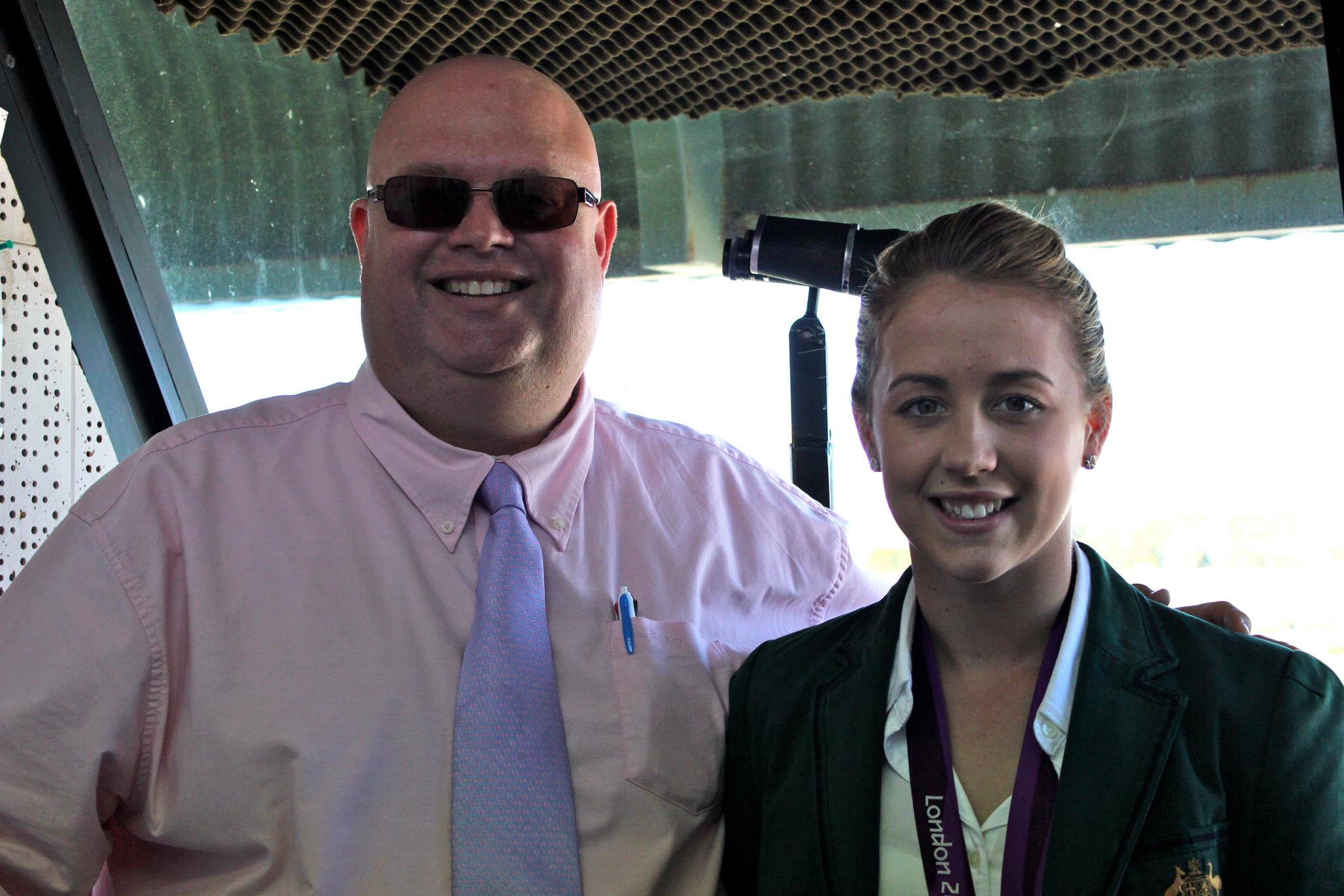 Racecaller Steve Hawkins is pictured... - Racing Queensland