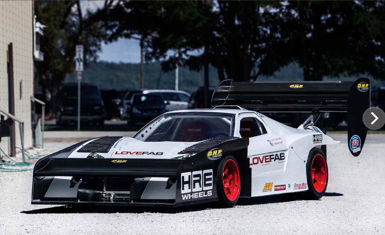 ラブ Falken - LoveFab, Inc. builds a 850-HP NSX Pikes Peak hill-climber