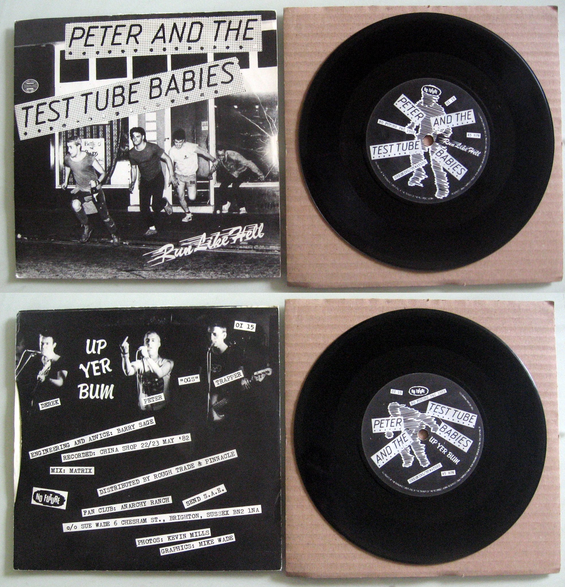 Peter and the Test Tube Babies punk rock LP reissue