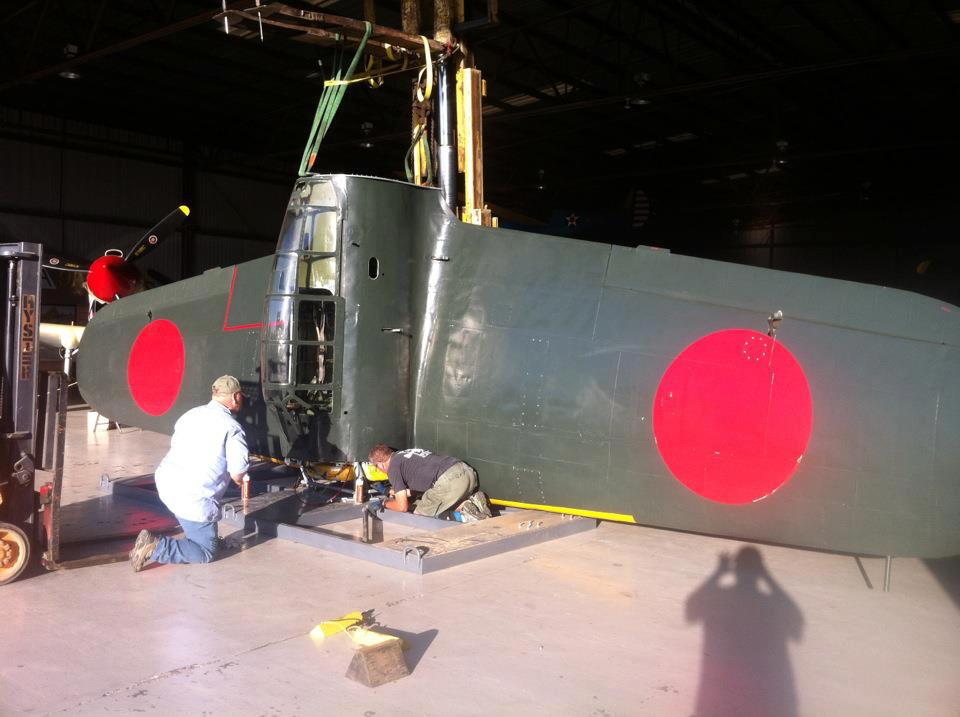 Planes of Fame Air Museum - The A6M5 continues to come apart and it ...