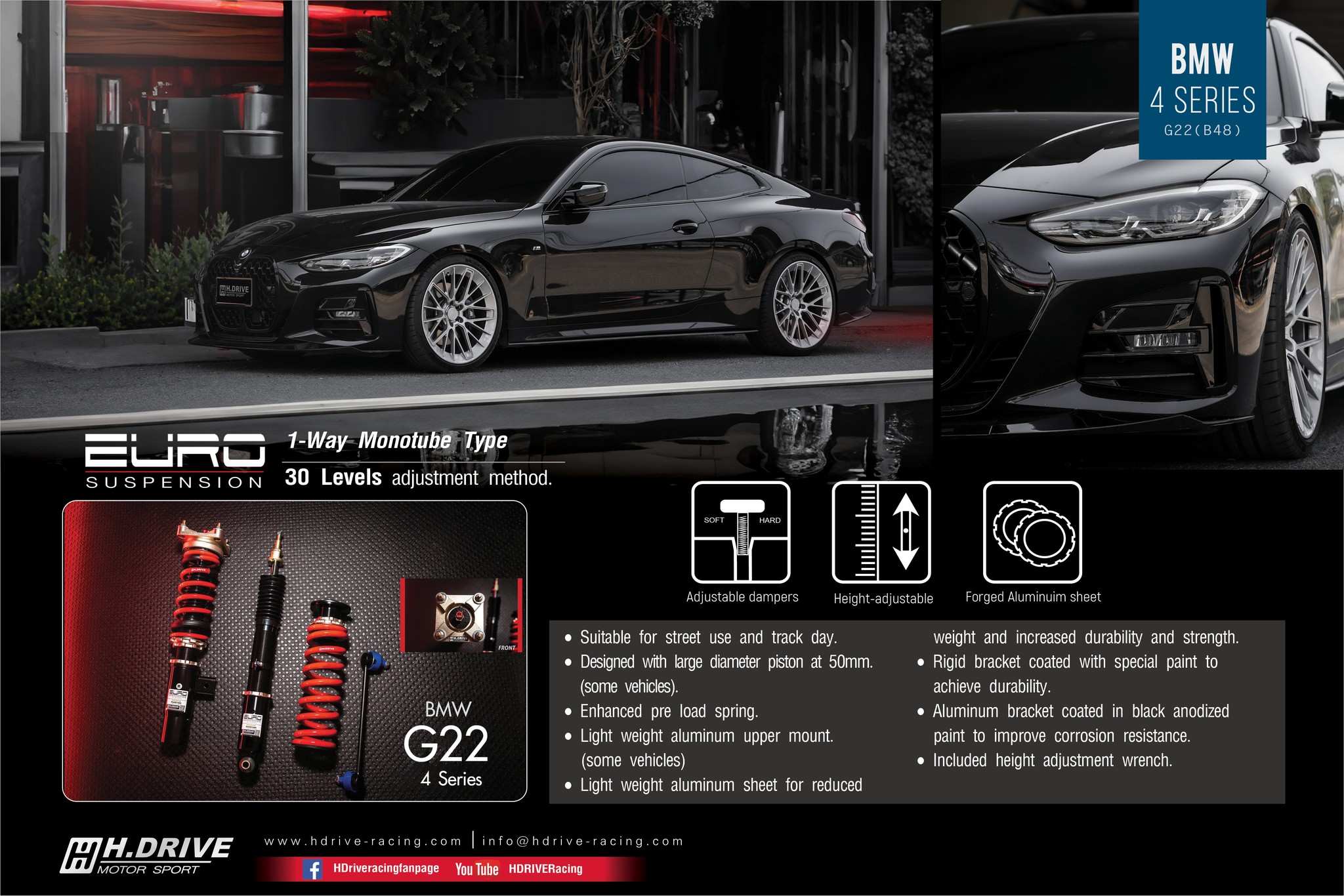 H.Drive Racing - สำหรับใครกำลังมองหา โช้คอัพสำหรับใส่กับรถ... | Facebook