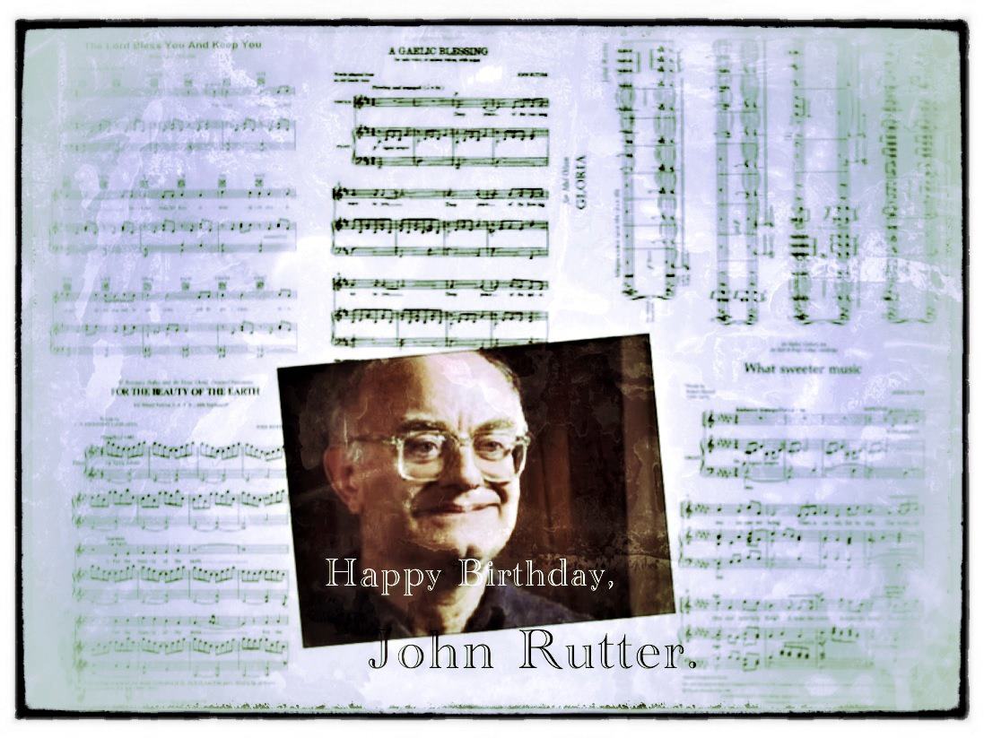 La Nova Singers - Happy Birthday John Rutter a man whose... | Facebook