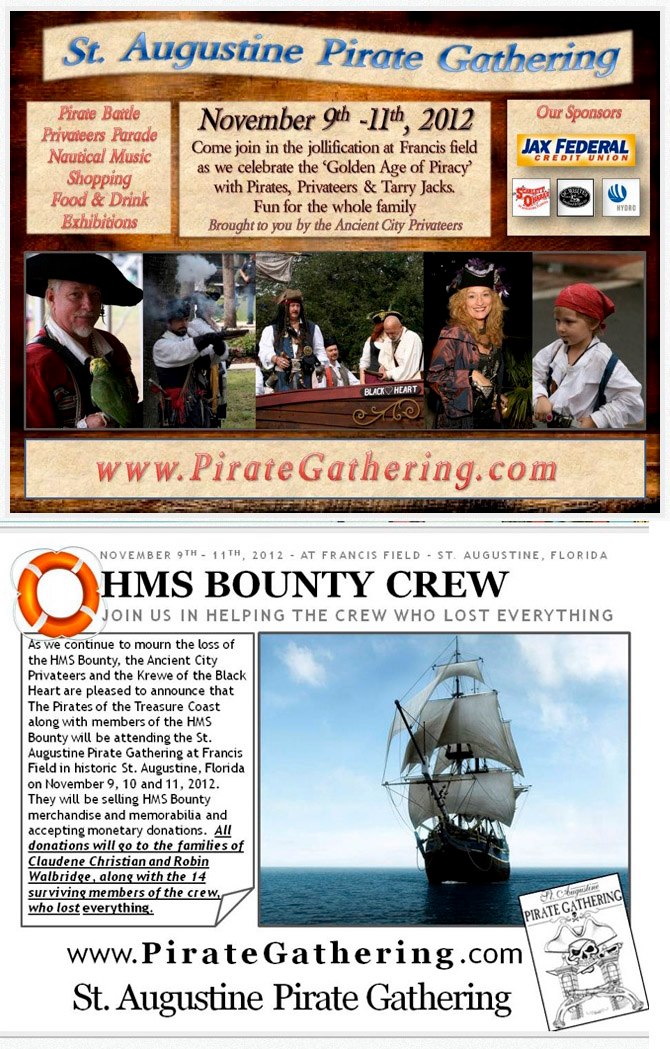 St. Augustine, Florida - Aaaaargh Mateys... Get your Pirate on and join ...