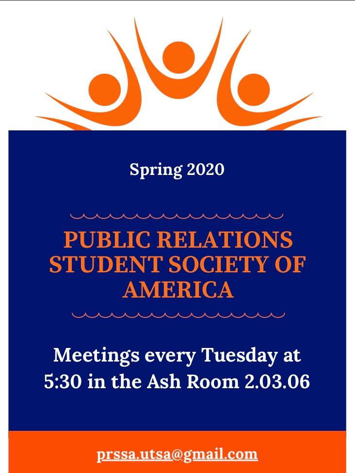 Public Relations Student Society of America - UTSA | San Antonio TX