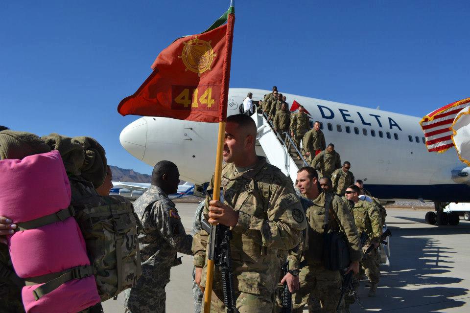 U.S. - The 414th Transportation Company is home! Welcome Home