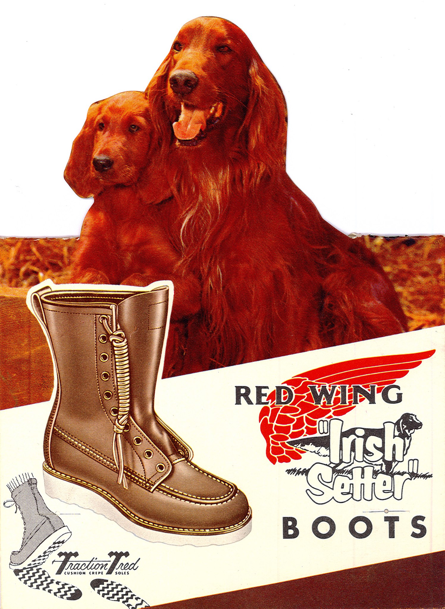 Red - In 1950, a beautiful new leather was created specifically 
