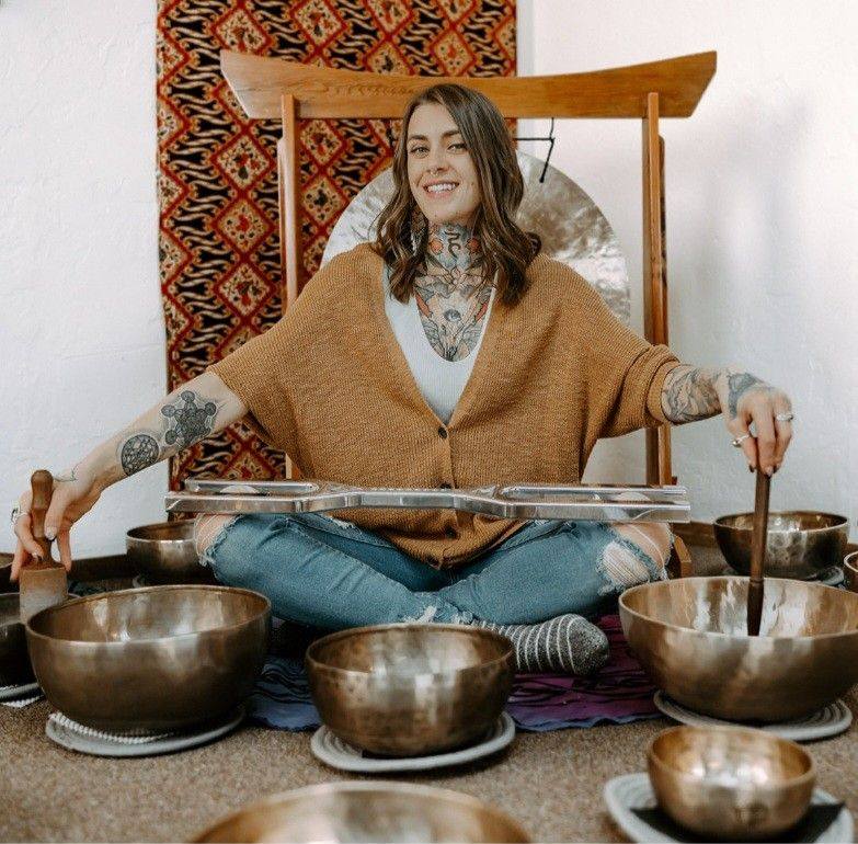 Nature is my muse 😻 Handpan made by Acolyte Instruments #fyp #sound # ...