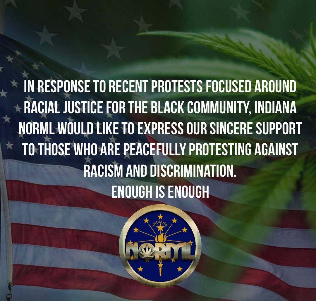 Indiana NORML - In response to recent protests focused... | Facebook