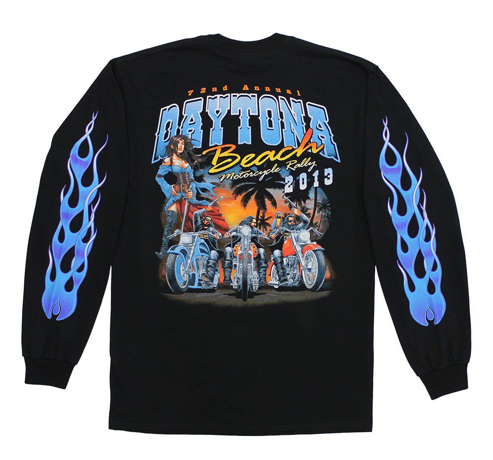 BikerOrNot.com - 2013 Daytona Bike Week long sleeve t-shirts