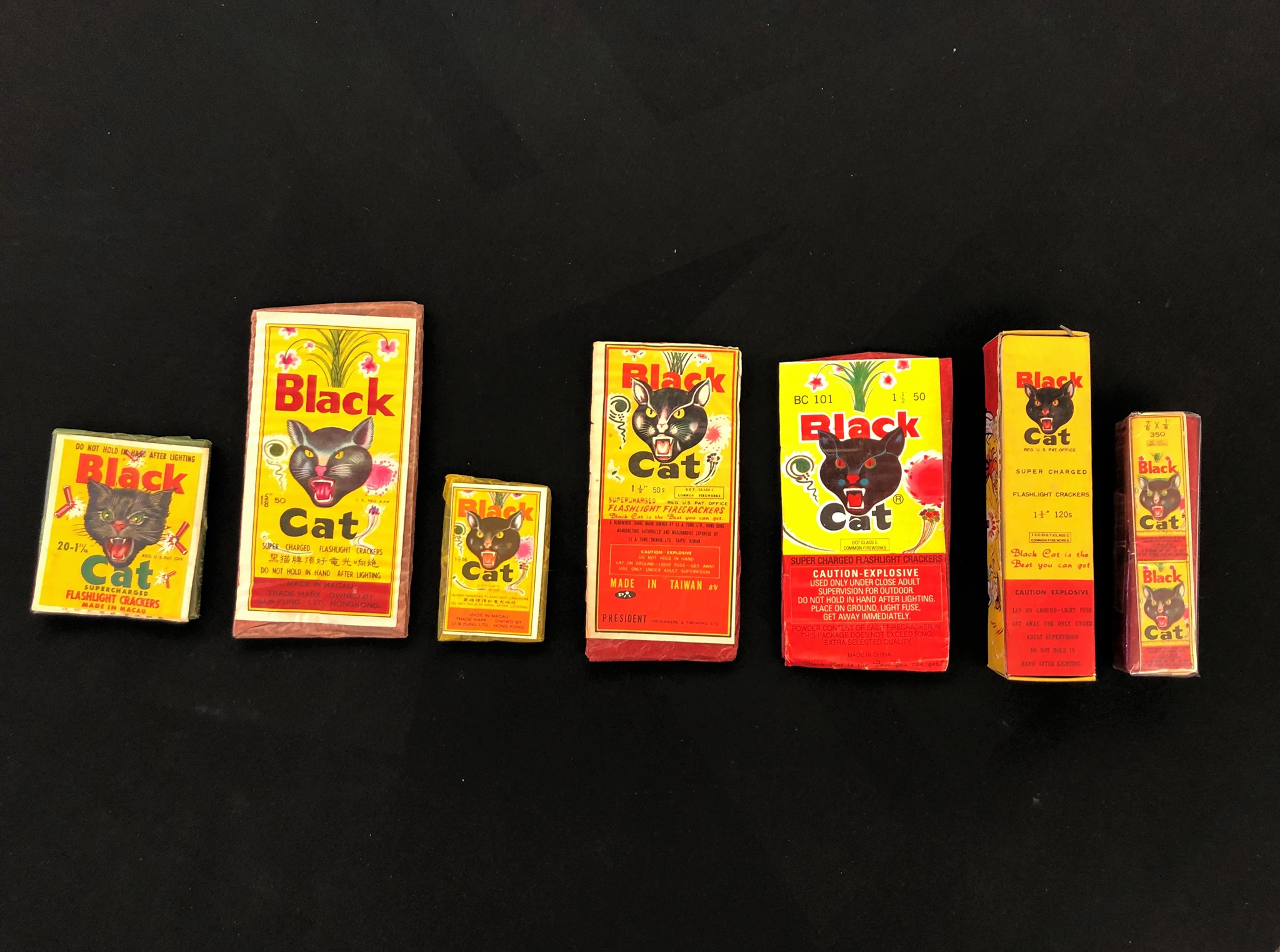 One look at the Black Cat label, and you knew the fireworks had