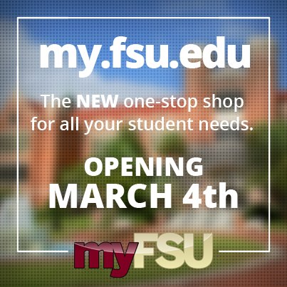 University Housing-Florida State University - Meet myFSU portal myFSU ...