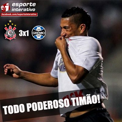 TNT Sports Brasil - TODO PODEROSO! O Corinthians venceu o Grêmio por 3 ...