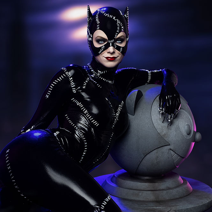 Tweeterhead's Catwoman 1/4 Scale Maquette Statue is here