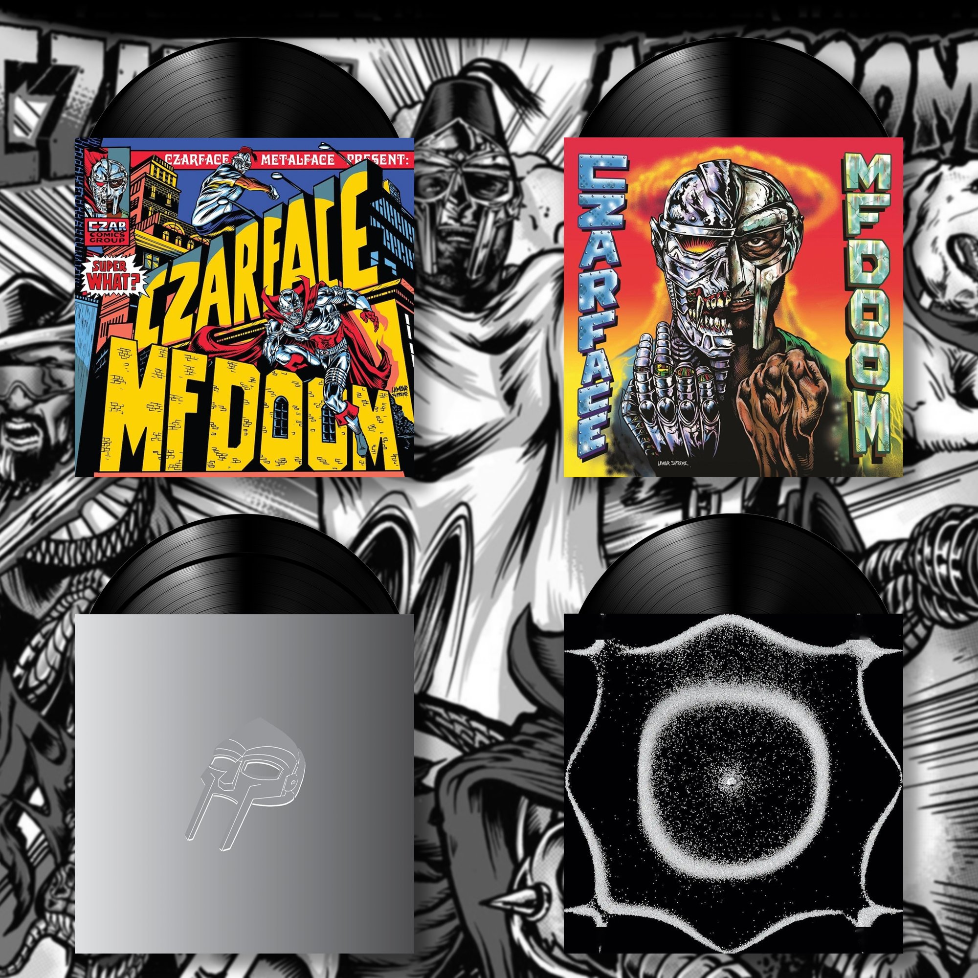 MF DOOM × CLUTCHY HOPKINS – MF DOOM MEETS CLUTCHY HOPKINS