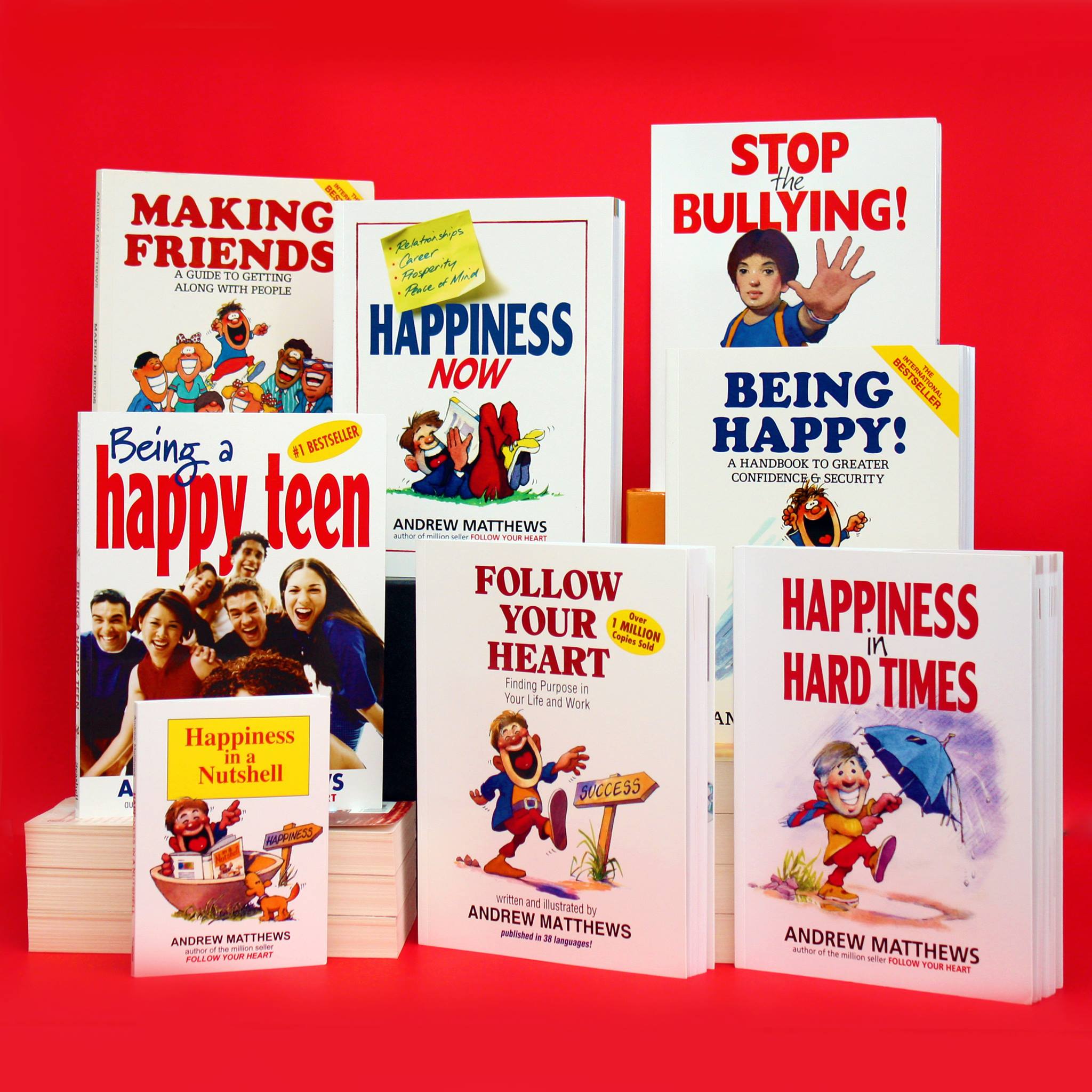 National - #NBSfinds Andrew Matthews titles: HAPPINESS NOW (P495