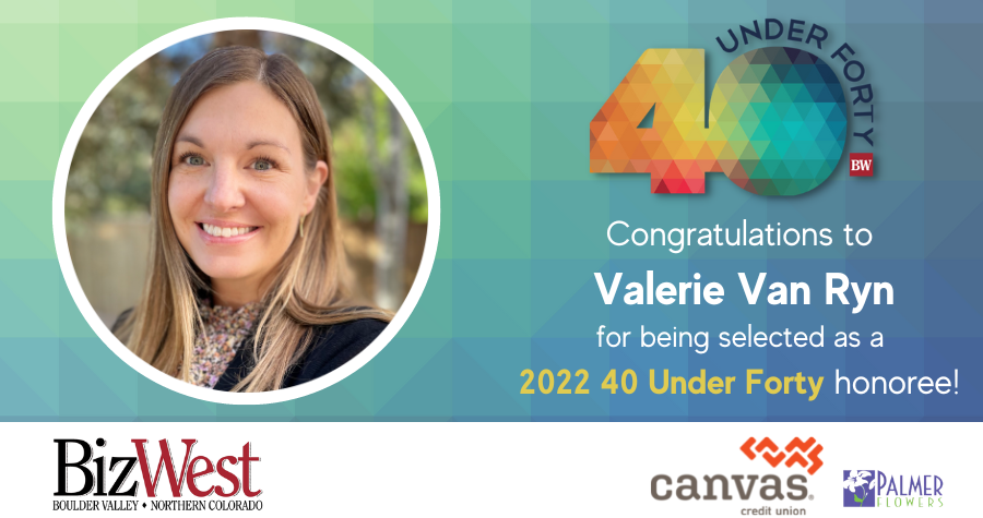 BizWest - Congratulations, Valerie Van Ryn, 2022 NoCo 40 Under Forty ...