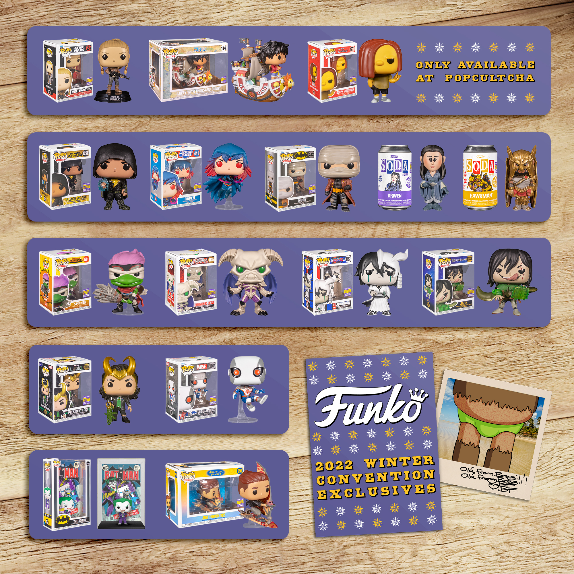 It's time! A festive Funko release has arrived at Popcultcha.com