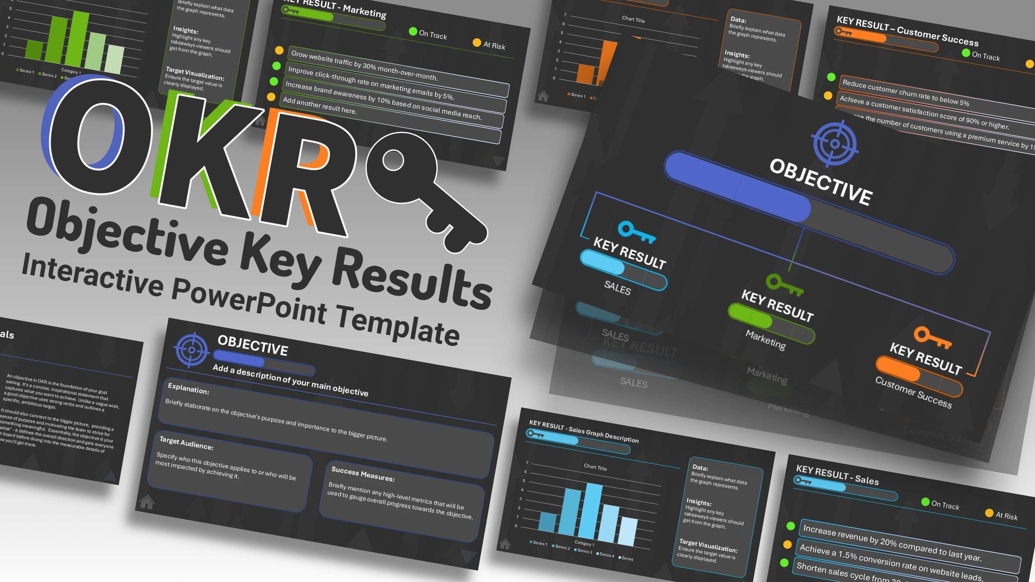PresenterMedia - Unlock Your Team’s Potential with Our Interactive OKR ...