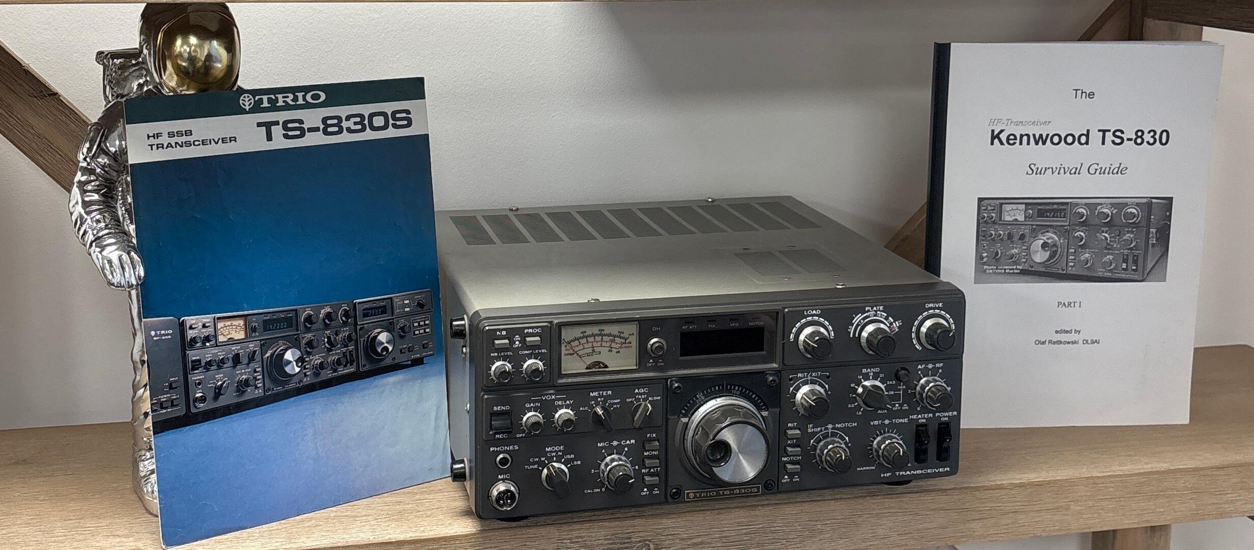 🤩Trio TS-830S Vintage HF Transceiver from Dave's personal