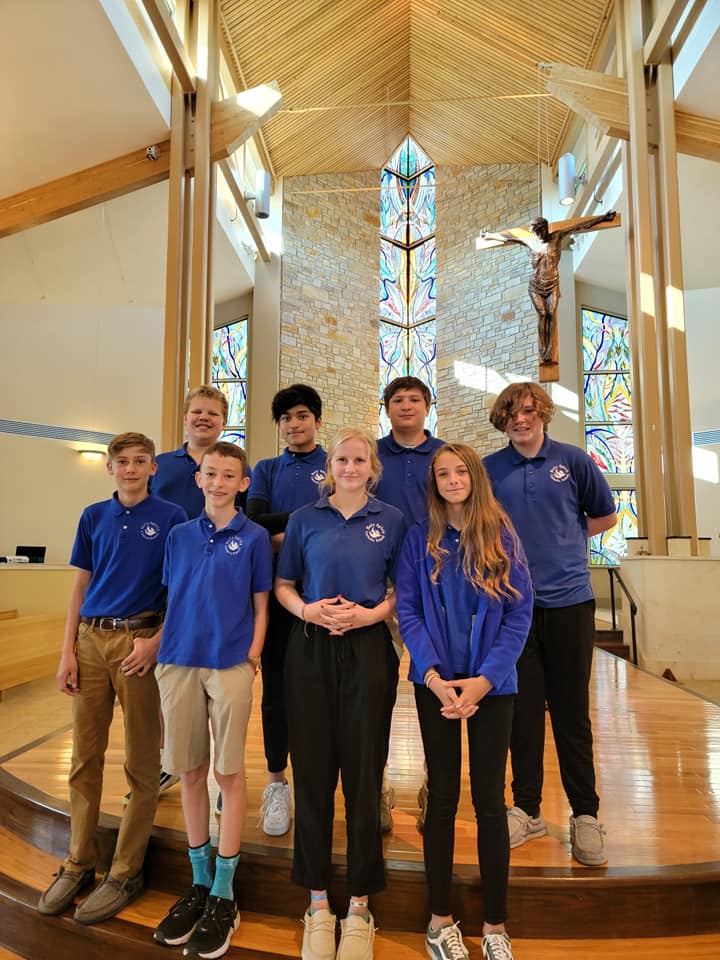 Today our 8th Graders hosted... - Holy Spirit Catholic School | Facebook
