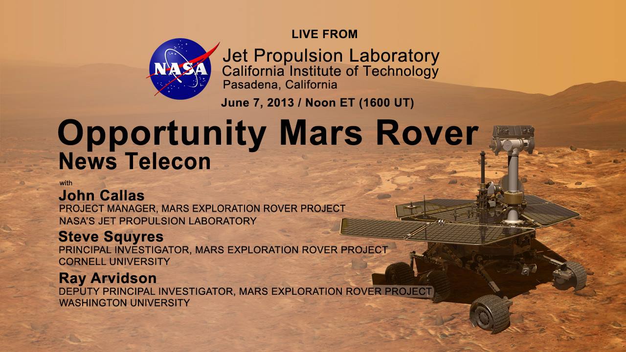 NASA Mars - News from Mars: NASA news telecon about the long-lived ...