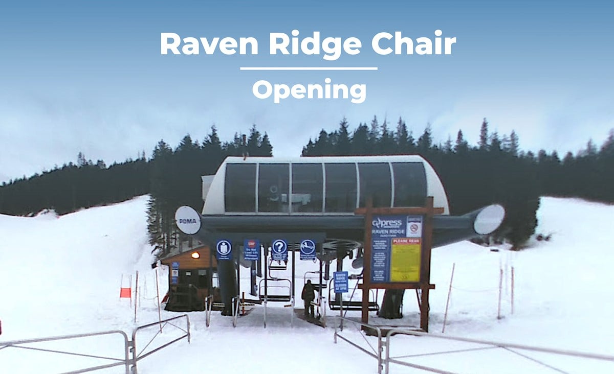 Raven Ridge Chair has just opened for... - Cypress Mountain | Facebook