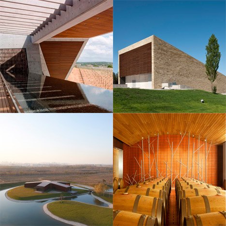 Dezeen - Here's a look back a ten wineries with striking architecture ...