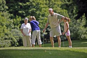 Three Rivers' Golf Academy - July is Family Golf Month! Family Golf ...