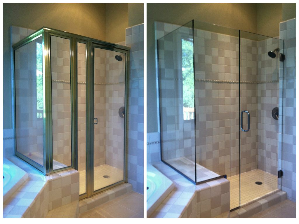 Another fantastic before/after... Basco Shower Enclosures