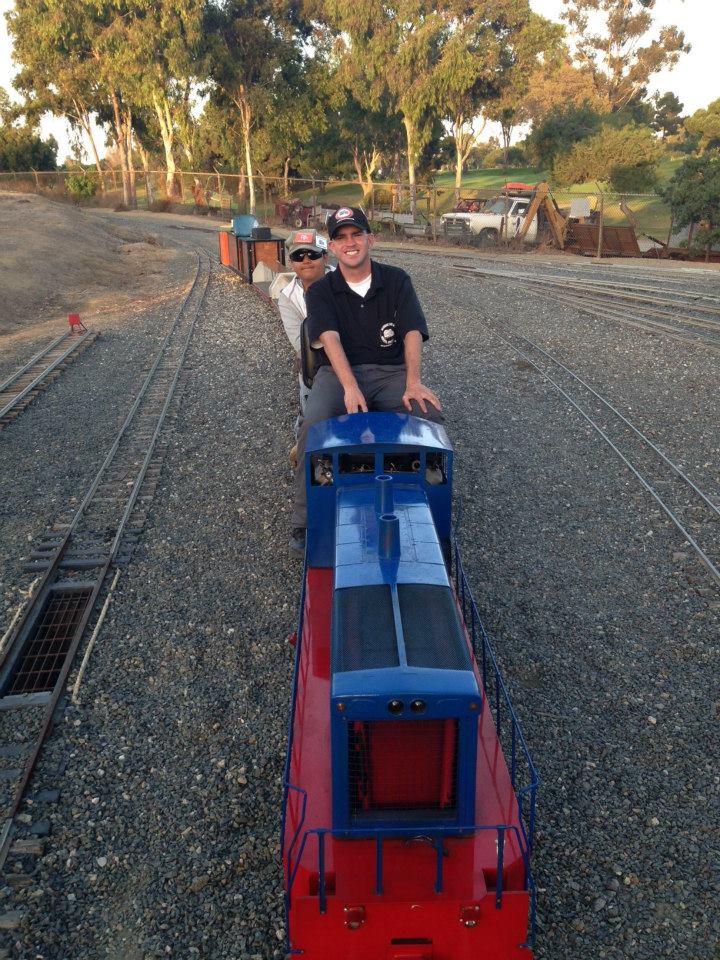 Orange County Model Engineers - Dalton rode behind this engine when he ...