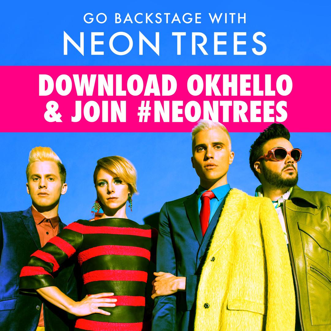 Descarga OkHello y podrás ver imágenes... - Neon Trees México