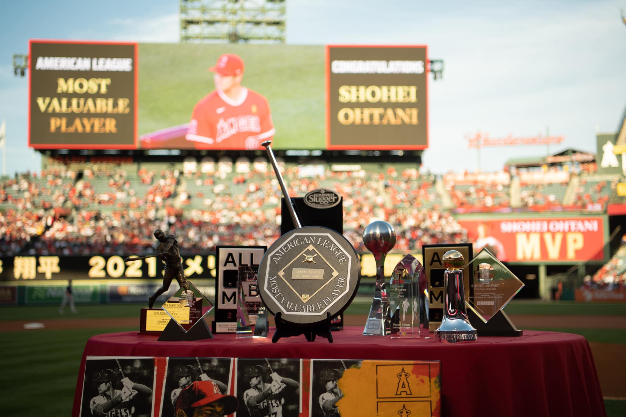 Congratulations to our 2021 A.L. Most Valuable Player, Shohei