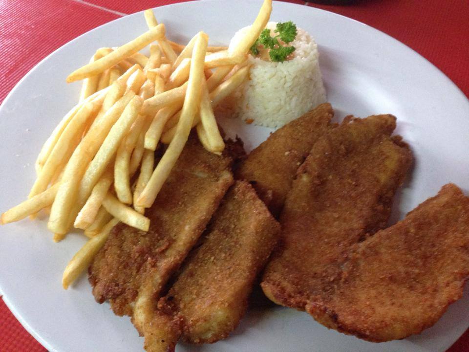 Para hoy un filetito empanizado con... - Mariscos Mr. Cora