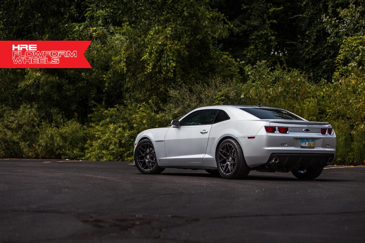 HRE - Chevrolet Camaro SS with #HRE #FF01 in Satin Black. Photo by 