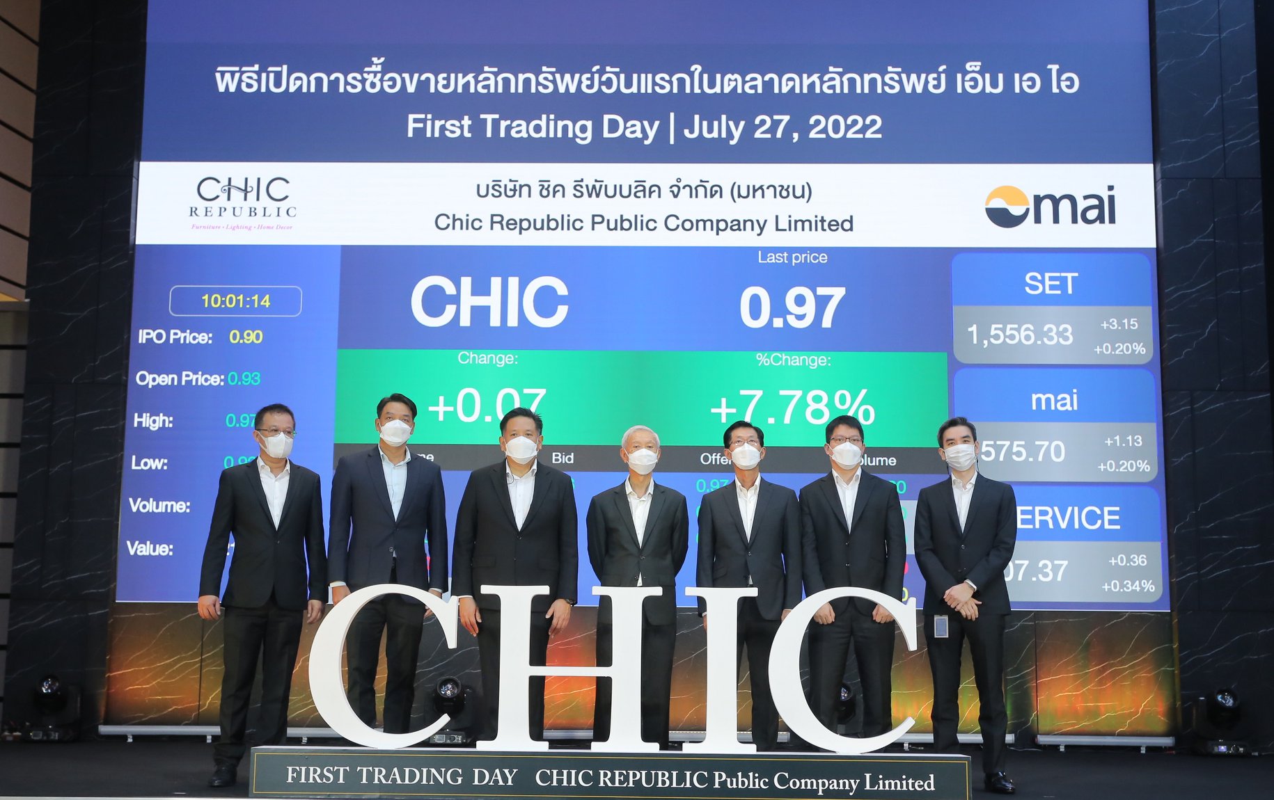 settrade - บรรยากาศพิธีเปิดการซื้อขายวันแรกในตลาดหลักทรัพย์... | Facebook