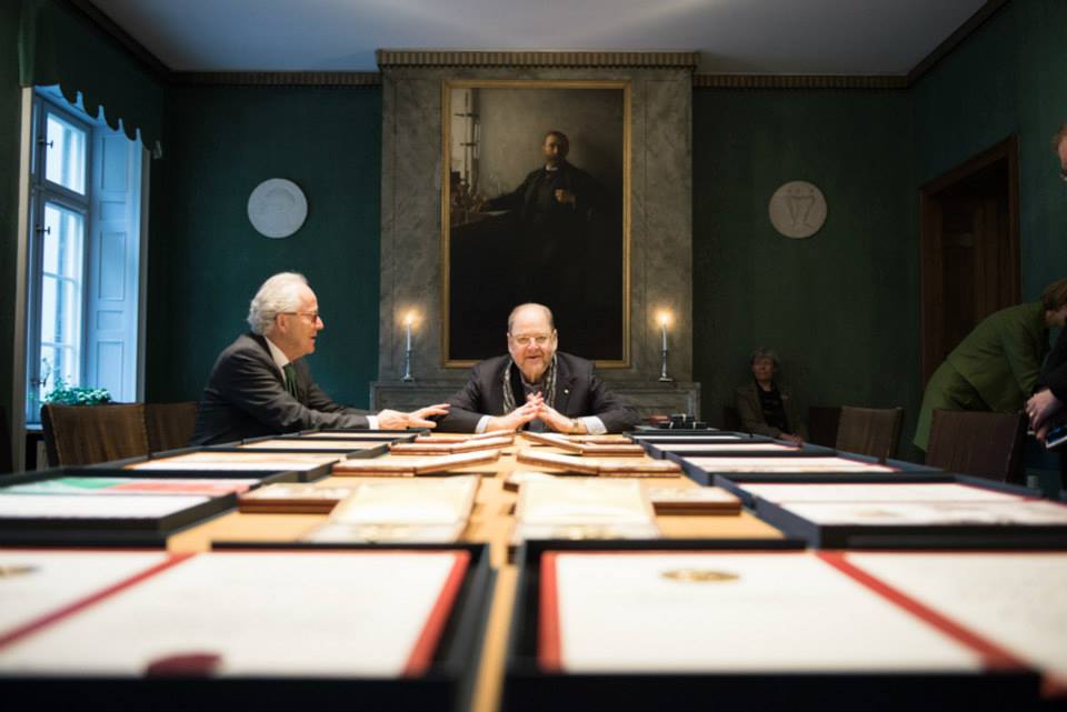 Nobel Prize - Medicine Laureate James Rothman in the boardroom of the ...