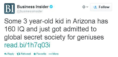 American - The first rule of Mensa is: You do not talk about Mensa.